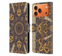 Head Case Designs Licenza Ufficiale Aimee Stewart Manoscritti Antichi Mandala Custodia Portafoglio in Pelle Compatibile con Apple iPhone 17 Pro Max