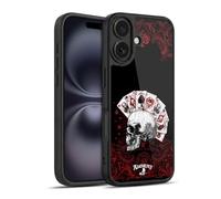 Head Case Designs Licenza Ufficiale Alchemy Gothic Assi dell'Anarchia Cranio e Carte Cover in Gel Rinforzata [Protezione di Grado Militare] Compatibile con Apple iPhone 16