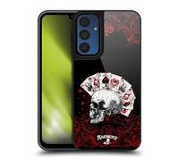 Head Case Designs Licenza Ufficiale Alchemy Gothic Assi dell'Anarchia Cranio e Carte Cover in Gel Rinforzata [Protezione di Grado Militare] Compatibile con Samsung Galaxy A15