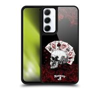 Head Case Designs Licenza Ufficiale Alchemy Gothic Assi dell'Anarchia Cranio e Carte Cover in Gel Rinforzata [Protezione di Grado Militare] Compatibile con Samsung Galaxy A55 5G