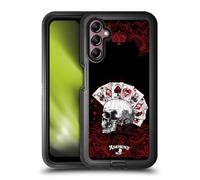Head Case Designs Licenza Ufficiale Alchemy Gothic Assi dell'Anarchia Cranio e Carte Custodia Antiurto Ultra Blindata Compatibile con Samsung Galaxy A14 5G