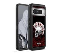 Head Case Designs Licenza Ufficiale Alchemy Gothic Assi dell'Anarchia Cranio e Carte Custodia Antiurto Ultra Blindata Compatibile con Google Pixel 8 PRO