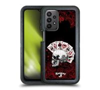 Head Case Designs Licenza Ufficiale Alchemy Gothic Assi dell'Anarchia Cranio e Carte Custodia Antiurto Ultra Blindata Compatibile con Samsung Galaxy A23 / 5G (2022)