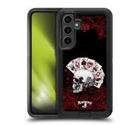 Head Case Designs Licenza Ufficiale Alchemy Gothic Assi dell'Anarchia Cranio e Carte Custodia Antiurto Ultra Blindata Compatibile con Samsung Galaxy S24+ 5G