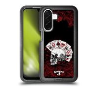Head Case Designs Licenza Ufficiale Alchemy Gothic Assi dell'Anarchia Cranio e Carte Custodia Antiurto Ultra Blindata Compatibile con Samsung Galaxy A26 5G