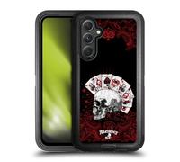Head Case Designs Licenza Ufficiale Alchemy Gothic Assi dell'Anarchia Cranio e Carte Custodia Antiurto Ultra Blindata Compatibile con Samsung Galaxy A54 5G