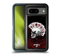 Head Case Designs Licenza Ufficiale Alchemy Gothic Assi dell'Anarchia Cranio e Carte Custodia Antiurto Ultra Blindata Compatibile con Google Pixel 8