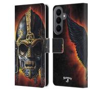 Head Case Designs Licenza Ufficiale Alchemy Gothic Corvo Ossa Testa Ala Custodia Portafoglio in Pelle Compatibile con Samsung Galaxy S26 Plus
