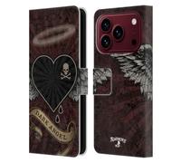 Head Case Designs Licenza Ufficiale Alchemy Gothic Cuore D'Angelo Oscuro Ala Custodia Portafoglio in Pelle Compatibile con Apple iPhone 18 Pro