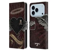 Head Case Designs Licenza Ufficiale Alchemy Gothic Cuore D'Angelo Oscuro Ala Custodia Portafoglio in Pelle Compatibile con Apple iPhone 17 Pro