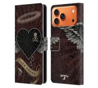 Head Case Designs Licenza Ufficiale Alchemy Gothic Cuore D'Angelo Oscuro Ala Custodia Portafoglio in Pelle Compatibile con Apple iPhone 17 Pro Max
