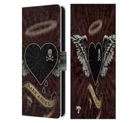 Head Case Designs Licenza Ufficiale Alchemy Gothic Cuore d'Angelo Oscuro Ala Custodia Portafoglio in Pelle Compatibile con Samsung Galaxy S25 Fe