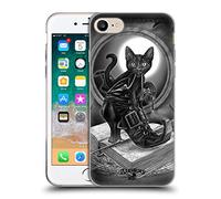 Head Case Designs Licenza Ufficiale Alchemy Gothic Dispetto di Mezzanotte Gatti Custodia in Gel [Grado Militare] Compatibile con Apple iPhone 7/8 / SE 2020 & 2022 E Compatibile con MagSafe