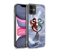 Head Case Designs Licenza Ufficiale Alchemy Gothic Draconic Tryst Drago Custodia in Gel [Protezione di Grado Militare] Compatibile con Apple iPhone 11 E Compatibile con MagSafe