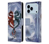 Head Case Designs Licenza Ufficiale Alchemy Gothic Draconic Tryst Drago Custodia Portafoglio in Pelle Compatibile con Apple iPhone 17 Pro