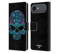 Head Case Designs Licenza Ufficiale Alchemy Gothic Fatica E Guai Cranio Custodia Portafoglio in Pelle Compatibile con Apple iPhone 17 Air