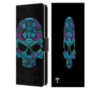 Head Case Designs Licenza Ufficiale Alchemy Gothic Fatica E Guai Cranio Custodia Portafoglio in Pelle Compatibile con Samsung Galaxy S25 FE