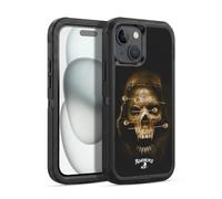 Head Case Designs Licenza Ufficiale Alchemy Gothic Fetish Morte Cranio Custodia Antiurto Ultra Blindata compatibile con Apple iPhone 15