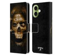 Head Case Designs Licenza Ufficiale Alchemy Gothic Fetish Morte Cranio Custodia Portafoglio in Pelle Compatibile con Apple iPhone 17
