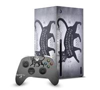 Head Case Designs Licenza Ufficiale Alchemy Gothic Gatto Nero Spirito Tavola Gotico Pacchetto Console Da Gioco Wrap E Pelle Per Controller Compatibile con Xbox Series X