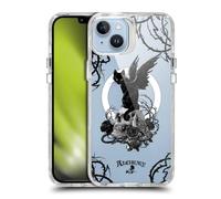 Head Case Designs Licenza Ufficiale Alchemy Gothic Gatto Teschio di Poe Nove Vite Arte Gotica Custodia Antiurto [Grado Militare] Compatibile con Apple iPhone 14 Plus e Compatibile con MagSafe