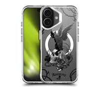 Head Case Designs Licenza Ufficiale Alchemy Gothic Gatto Teschio di Poe Nove Vite Arte Gotica Custodia Antiurto [Grado Militare] Compatibile con Apple iPhone 17 e Compatibile con MagSafe