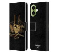 Head Case Designs Licenza Ufficiale Alchemy Gothic Il Club dei Gentlemen Cranio Custodia Portafoglio in Pelle Compatibile con Apple iPhone 17