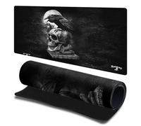 Head Case Designs Licenza Ufficiale Alchemy Gothic Il Corvo di Poe Arte Gotica 23.62 x 11.81 x 0.12 Inches (600 x 300 mm) - L Tappetino per Mouse E Scrivania da Ufficio per Giochi Tastiera PC