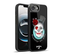 Head Case Designs Licenza Ufficiale Alchemy Gothic Il Gioco D'Azzardo è per i pazzi Cranio e Carte Cover in Gel Rinforzata [Protezione di Grado Militare] Compatibile con Apple iPhone 16e / iPhone 17e