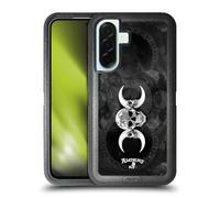 Head Case Designs Licenza Ufficiale Alchemy Gothic Luna Dea Oscuro Cranio Custodia Antiurto Ultra Blindata Compatibile con Samsung Galaxy A36 5G