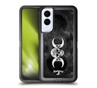 Head Case Designs Licenza Ufficiale Alchemy Gothic Luna Dea Oscuro Cranio Custodia Antiurto Ultra Blindata Compatibile con Samsung Galaxy S25 Edge