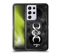 Head Case Designs Licenza Ufficiale Alchemy Gothic Luna Dea Oscuro Cranio Custodia Antiurto Ultra Blindata Compatibile con Samsung Galaxy S21 Ultra 5G