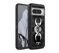 Head Case Designs Licenza Ufficiale Alchemy Gothic Luna Dea Oscuro Cranio Custodia Antiurto Ultra Blindata Compatibile con Google Pixel 8 PRO