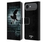 Head Case Designs Licenza Ufficiale Alchemy Gothic Mai più Ala Custodia Portafoglio in Pelle Compatibile con Apple iPhone 17 Air