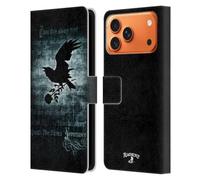 Head Case Designs Licenza Ufficiale Alchemy Gothic Mai più Ala Custodia Portafoglio in Pelle Compatibile con Apple iPhone 17 Pro Max