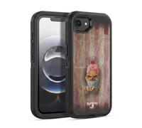Head Case Designs Licenza Ufficiale Alchemy Gothic Mangiami Cupcake Cranio Custodia Antiurto Ultra Blindata compatibile con Apple iPhone 16e / iPhone 17e
