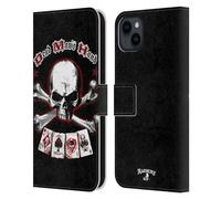 Head Case Designs Licenza Ufficiale Alchemy Gothic Mano di Un Uomo Morto Cranio e Carte Custodia Portafoglio in Pelle Compatibile con Apple iPhone 15 Plus