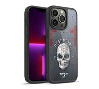 Head Case Designs Licenza Ufficiale Alchemy Gothic Metal Morto Cranio Cover in Gel Rinforzata [Protezione di Grado Militare] Compatibile con Apple iPhone 13 PRO