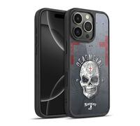 Head Case Designs Licenza Ufficiale Alchemy Gothic Metal Morto Cranio Cover in Gel Rinforzata [Protezione di Grado Militare] Compatibile con Apple iPhone 16 PRO