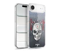 Head Case Designs Licenza Ufficiale Alchemy Gothic Metal Morto Cranio Custodia in Gel [Protezione di Grado Militare] Compatibile con Apple iPhone 17 Air E Compatibile con MagSafe