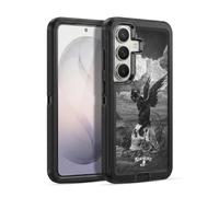 Head Case Designs Licenza Ufficiale Alchemy Gothic Nove vite del Cranio Poe Gatti Custodia Antiurto Ultra Blindata compatibile con Samsung Galaxy S26