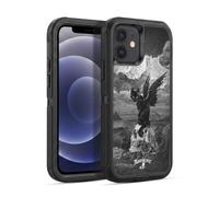Head Case Designs Licenza Ufficiale Alchemy Gothic Nove vite del Cranio Poe Gatti Custodia Antiurto Ultra Blindata compatibile con Apple iPhone 12 / iPhone 12 Pro
