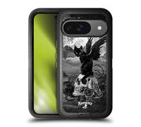 Head Case Designs Licenza Ufficiale Alchemy Gothic Nove Vite del Cranio Poe Gatti Custodia Antiurto Ultra Blindata Compatibile con Google Pixel 9 / Pixel 9 PRO
