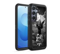 Head Case Designs Licenza Ufficiale Alchemy Gothic Nove Vite del Cranio Poe Gatti Custodia Antiurto Ultra Blindata Compatibile con Samsung Galaxy S25
