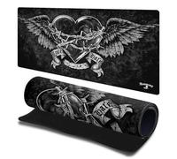 Head Case Designs Licenza Ufficiale Alchemy Gothic Romantico Nero Arte Gotica 23.62 x 11.81 x 0.12 Inches (600 x 300 mm) - L Tappetino per Mouse E Scrivania da Ufficio per Giochi Tastiera PC
