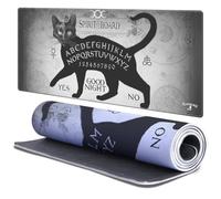 Head Case Designs Licenza Ufficiale Alchemy Gothic Tavola Spiritica del Gatto Nero Arte Gotica 37.4 x 15.75 x 0.16 Inches (900 x 400 mm) - XL Tappetino per Mouse E Scrivania per Giochi Tastiera PC