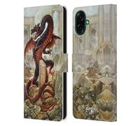 Head Case Designs Licenza Ufficiale Alchemy Gothic Vindicta Pendragon Drago Custodia Portafoglio in Pelle Compatibile con Samsung Galaxy A07
