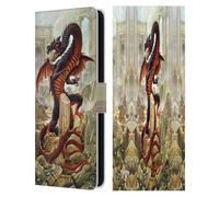 Head Case Designs Licenza Ufficiale Alchemy Gothic Vindicta Pendragon Drago Custodia Portafoglio in Pelle Compatibile con Samsung Galaxy S25 FE