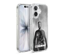 Head Case Designs Licenza Ufficiale AMC The Walking Dead Abraham Doppia Esposizione Custodia in Gel [Protezione di Grado Militare] Compatibile con Apple iPhone 17 E Compatibile con MagSafe