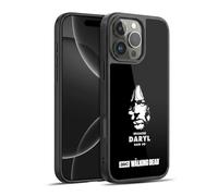 Head Case Designs Licenza Ufficiale AMC The Walking Dead Daryl Dice Tipografia Cover in Gel Rinforzata [Protezione di Grado Militare] Compatibile con Apple iPhone 16 PRO Max